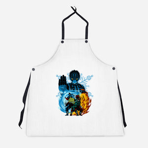 Upper 3 Battle-Unisex-Kitchen-Apron-rmatix