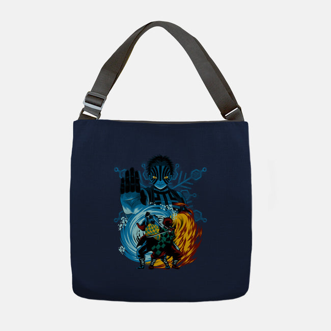 Upper 3 Battle-None-Adjustable Tote-Bag-rmatix
