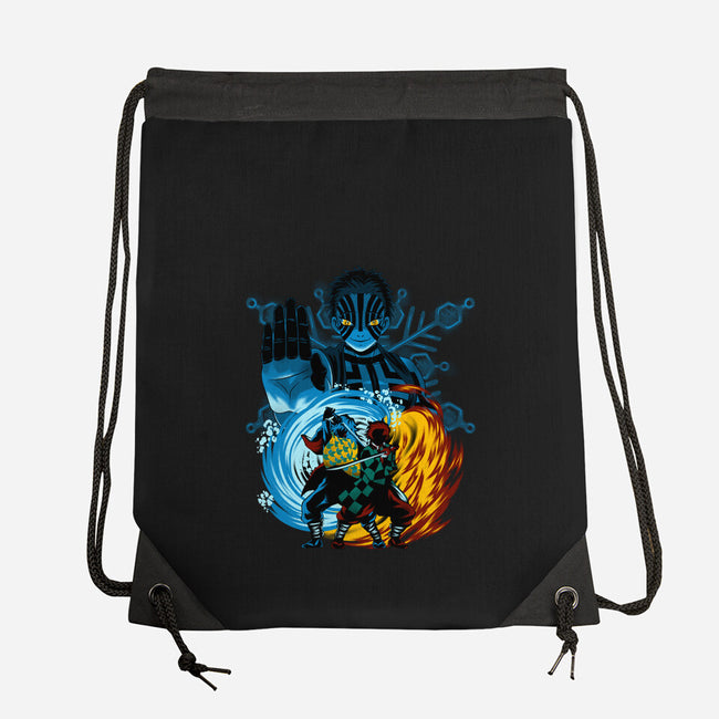 Upper 3 Battle-None-Drawstring-Bag-rmatix