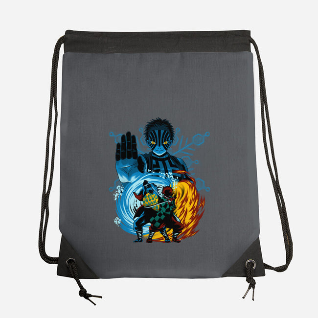 Upper 3 Battle-None-Drawstring-Bag-rmatix