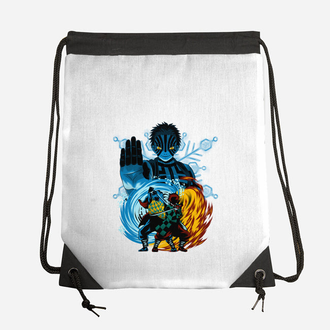 Upper 3 Battle-None-Drawstring-Bag-rmatix