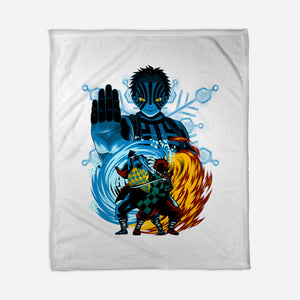 Upper 3 Battle-None-Fleece-Blanket-rmatix