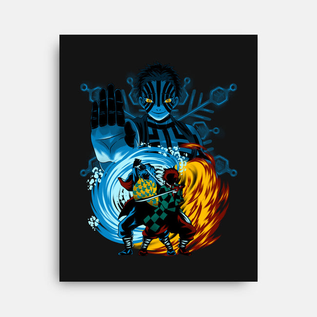 Upper 3 Battle-None-Stretched-Canvas-rmatix