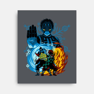 Upper 3 Battle-None-Stretched-Canvas-rmatix