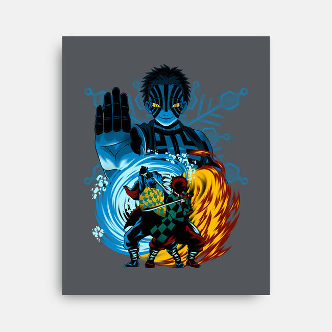 Upper 3 Battle-None-Stretched-Canvas-rmatix