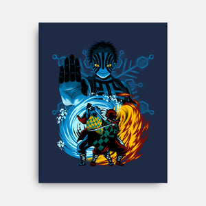 Upper 3 Battle-None-Stretched-Canvas-rmatix