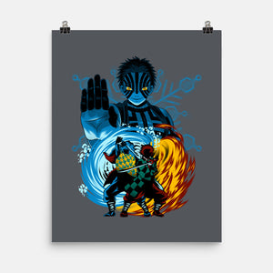 Upper 3 Battle-None-Matte-Poster-rmatix