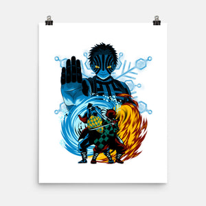 Upper 3 Battle-None-Matte-Poster-rmatix