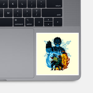 Upper 3 Battle-None-Glossy-Sticker-rmatix