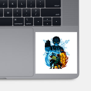 Upper 3 Battle-None-Glossy-Sticker-rmatix