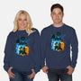 Upper 3 Battle-Unisex-Crew Neck-Sweatshirt-rmatix