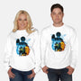 Upper 3 Battle-Unisex-Crew Neck-Sweatshirt-rmatix