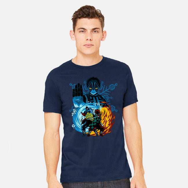 Upper 3 Battle-Mens-Heavyweight-Tee-rmatix