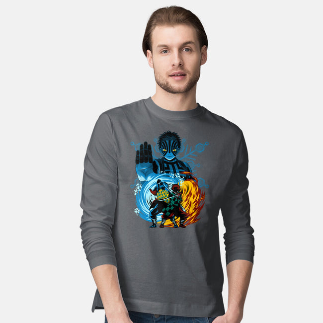 Upper 3 Battle-Mens-Long Sleeved-Tee-rmatix