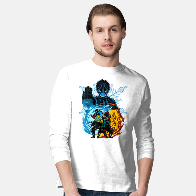 Upper 3 Battle-Mens-Long Sleeved-Tee-rmatix
