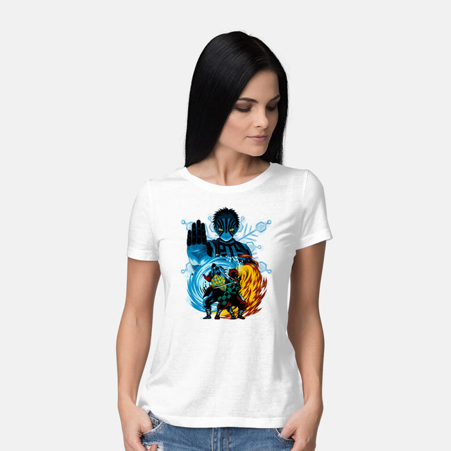 Upper 3 Battle-Womens-Basic-Tee-rmatix