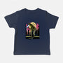 Watching The Kaiju-Baby-Basic-Tee-zascanauta