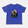 Watching The Kaiju-Baby-Basic-Tee-zascanauta