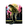 Watching The Kaiju-Mens-Basic-Tee-zascanauta