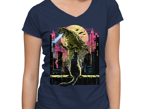Watching The Kaiju