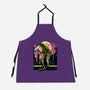 Watching The Kaiju-Unisex-Kitchen-Apron-zascanauta