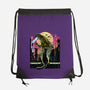 Watching The Kaiju-None-Drawstring-Bag-zascanauta