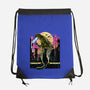 Watching The Kaiju-None-Drawstring-Bag-zascanauta