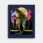 Watching The Kaiju-None-Stretched-Canvas-zascanauta