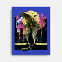 Watching The Kaiju-None-Stretched-Canvas-zascanauta