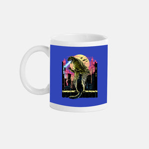 Watching The Kaiju-None-Mug-Drinkware-zascanauta