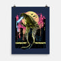 Watching The Kaiju-None-Matte-Poster-zascanauta