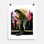 Watching The Kaiju-None-Matte-Poster-zascanauta