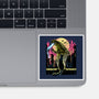 Watching The Kaiju-None-Glossy-Sticker-zascanauta