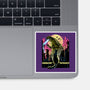 Watching The Kaiju-None-Glossy-Sticker-zascanauta