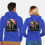 Watching The Kaiju-Unisex-Zip-Up-Sweatshirt-zascanauta