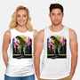 Watching The Kaiju-Unisex-Basic-Tank-zascanauta