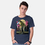 Watching The Kaiju-Mens-Basic-Tee-zascanauta