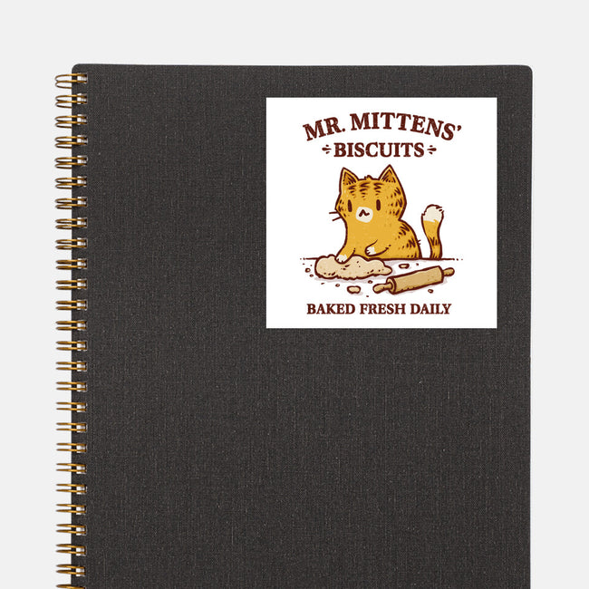 Mr. Mittens' Biscuits-None-Glossy-Sticker-kg07