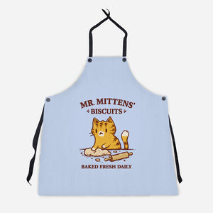 Mr. Mittens' Biscuits-Unisex-Kitchen-Apron-kg07