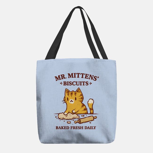 Mr. Mittens' Biscuits-None-Basic Tote-Bag-kg07
