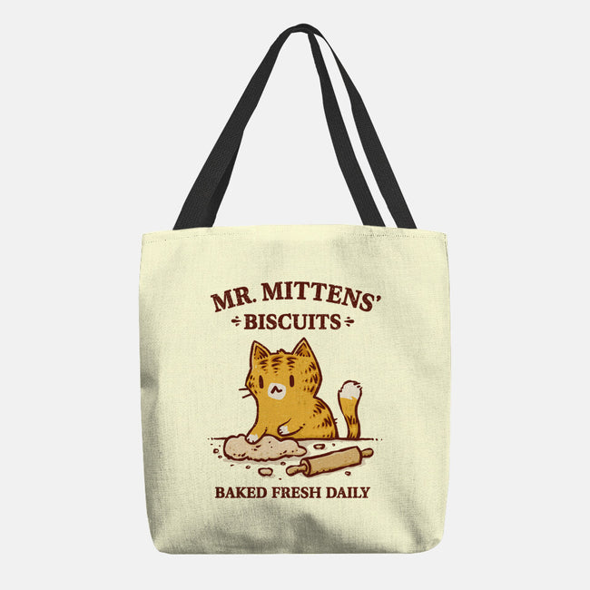 Mr. Mittens' Biscuits-None-Basic Tote-Bag-kg07