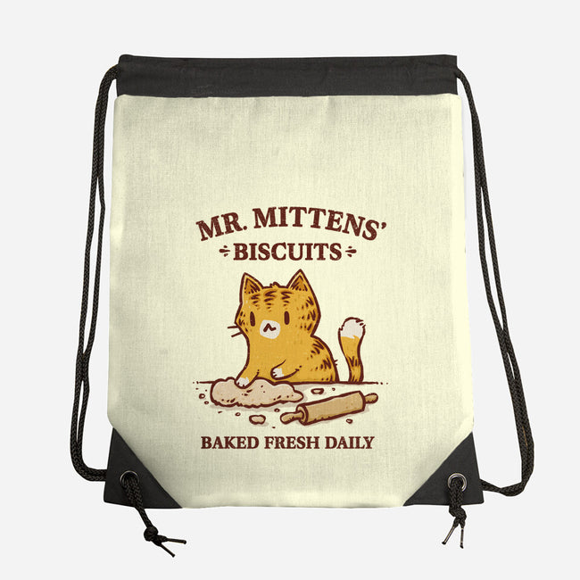 Mr. Mittens' Biscuits-None-Drawstring-Bag-kg07