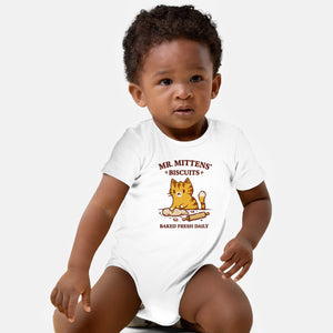 Mr. Mittens' Biscuits-Baby-Basic-Onesie-kg07