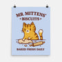 Mr. Mittens' Biscuits-None-Matte-Poster-kg07