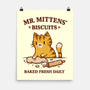 Mr. Mittens' Biscuits-None-Matte-Poster-kg07