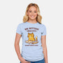 Mr. Mittens' Biscuits-Womens-Fitted-Tee-kg07