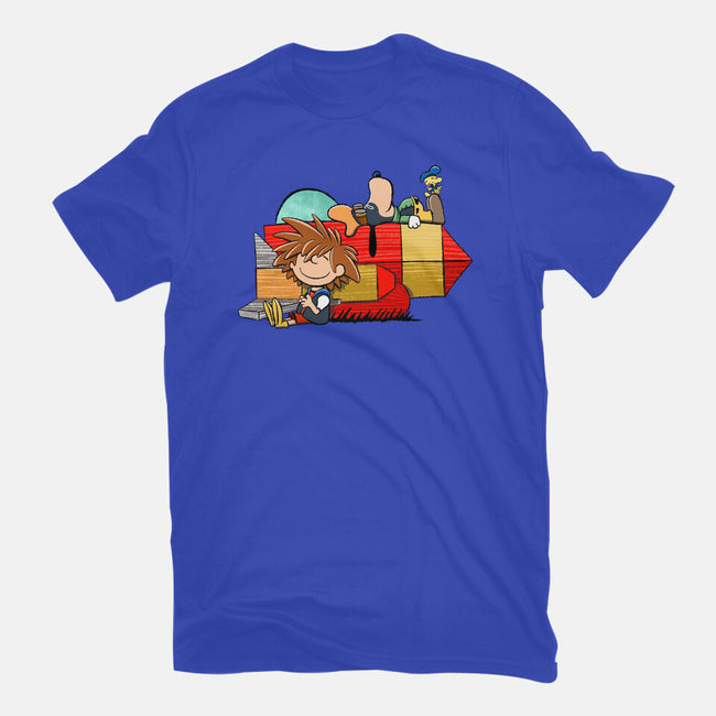 Something Something Mash X-Womens-Fitted-Tee-DrawnByBryan