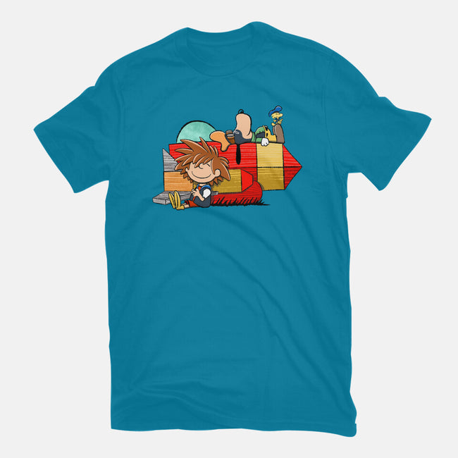 Something Something Mash X-Womens-Fitted-Tee-DrawnByBryan