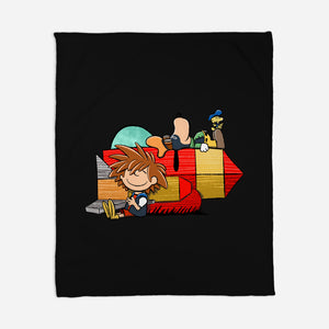 Something Something Mash X-None-Fleece-Blanket-DrawnByBryan