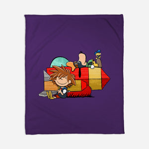 Something Something Mash X-None-Fleece-Blanket-DrawnByBryan
